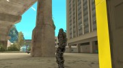 Военый сталкер в экзоскелете для GTA San Andreas миниатюра 3