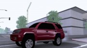 Toyota 4Runner 2009 для GTA San Andreas миниатюра 5
