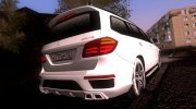 Mercedes-Benz GL63 AMG для GTA San Andreas миниатюра 2