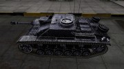 Темный скин для StuG III для World Of Tanks миниатюра 2
