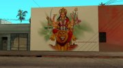 God Durga Wallgraffiti para GTA San Andreas miniatura 3