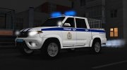 УАЗ Патриот Полиция России для GTA San Andreas миниатюра 1
