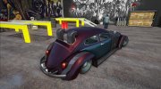 Volkswagen Beetle 1963 HotRod для GTA San Andreas миниатюра 3