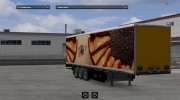 Burgen Bread Trailer para Euro Truck Simulator 2 miniatura 2