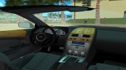 Aston Martin DB9 v.2.0 для GTA Vice City миниатюра 8