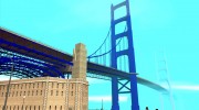 Новые текстуры моста Золотые ворота для GTA San Andreas миниатюра 1