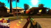 АК-47 Огненный змей для GTA San Andreas миниатюра 3