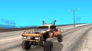 Post Apocalyptic Mayhem sandking для GTA San Andreas миниатюра 1