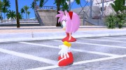 Amy Rose (from GTA Sonic IV Mod) для GTA San Andreas миниатюра 2