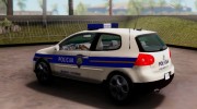 Golf V - Croatian Police Car для GTA San Andreas миниатюра 8