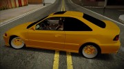 Honda Civic SI Coupe para GTA San Andreas miniatura 3