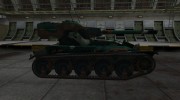 Французкий синеватый скин для AMX 12t для World Of Tanks миниатюра 5