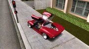GTA V Lampadati Tigon Retrò для GTA San Andreas миниатюра 3