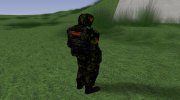 Член группировки Комсомол в бронекостюме «СКАТ-9М» из S.T.A.L.K.E.R для GTA San Andreas миниатюра 3