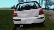 Volkswagen Golf v5 Stock para GTA San Andreas miniatura 19