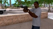 Glock 17 mit SchalldÃ¤mpfer для GTA San Andreas миниатюра 2
