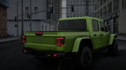 2020 Jeep Gladiator JT Rubicon для GTA San Andreas миниатюра 3