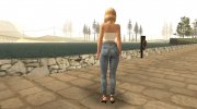 Helena Douglas Casual v21 для GTA San Andreas миниатюра 3