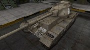 Зоны пробития контурные для FV215b для World Of Tanks миниатюра 1