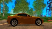 Ferrari California для GTA San Andreas миниатюра 5