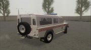 Land Rover Defender Оперативно Рятувальна для GTA San Andreas миниатюра 3