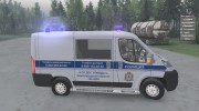Fiat Ducato «ДПС» for Spintires 2014 miniature 7
