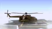 Sikorsky CH-54 Tarhe для GTA San Andreas миниатюра 5