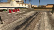 Winter LA Petrol для GTA San Andreas миниатюра 10