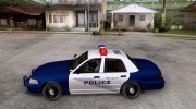 Ford Crown Victoria Belling State Washington police patrol para GTA San Andreas miniatura 2