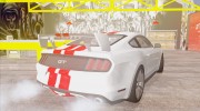 Ford Mustang GT by 3dCarbon 2014 para GTA San Andreas miniatura 3