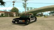 GTA 3 Police Car для GTA San Andreas миниатюра 1