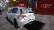 Volksawgen Golf Mk6 Auto Skola Team for GTA San Andreas miniature 10