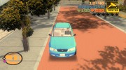 Daewoo Cielo для GTA 3 миниатюра 5