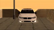 BMW M3 F30 для GTA San Andreas миниатюра 2