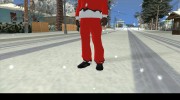 Красные штаны Санта Клауса для GTA San Andreas миниатюра 4