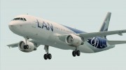 Airbus A320-200 LAN Airlines - 80 Years Anniversary (CC-CQN) для GTA San Andreas миниатюра 14