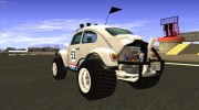 Volkswagen Beetle Herbie для GTA San Andreas миниатюра 6