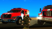 ГАЗон NEXT Пожарная АПЛ Города Арзамас para GTA San Andreas miniatura 6