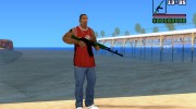 АК-47 с Глушителем из GTA 5 для GTA San Andreas миниатюра 4