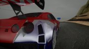 Nissan GT-R (R35) LM для GTA San Andreas миниатюра 2