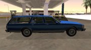 Oldsmobile Custom Cruiser 1980 clean body & Wood для GTA San Andreas миниатюра 5
