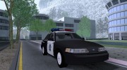 1992 Ford Crown Victoria SFPD для GTA San Andreas миниатюра 4