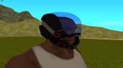 Емкостный шлем из Mass Effect para GTA San Andreas miniatura 1