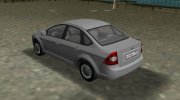 2011 Ford Focus Sedan Titanium para GTA Vice City miniatura 2