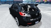 Mazda MPS 3 2010 for GTA 4 miniature 3
