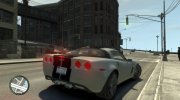 Chevrolet Corvette C6 Z06 для GTA 4 миниатюра 3