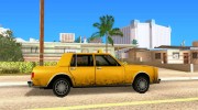 Greenwood Taxi для GTA San Andreas миниатюра 5