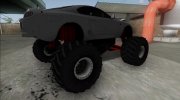 Toyota Supra Monster Truck para GTA San Andreas miniatura 2