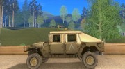 Afghanistan Humvee для GTA San Andreas миниатюра 2