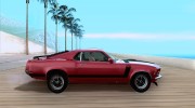 Ford Mustang Boss 302 для GTA San Andreas миниатюра 5
